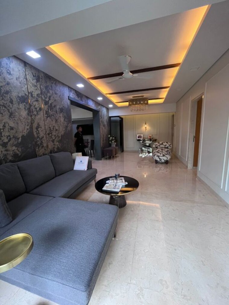 Living Room, highland-tower 4 Bedroom 2500 Sq.Ft. Apartment In Lokhandwala Mumbai 9758312
