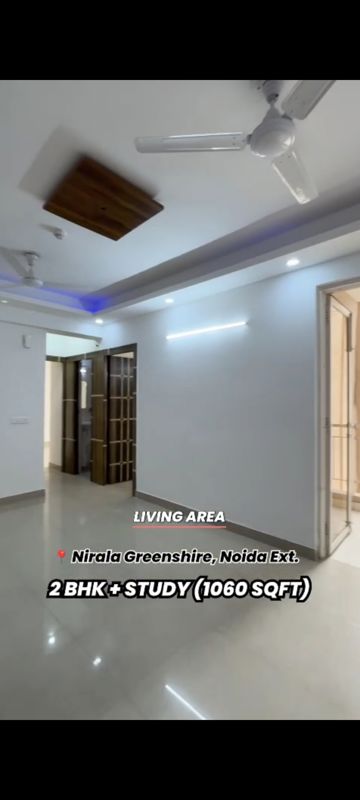 2 BHK + Study Room Apartment For Sale in Nirala Eden Park