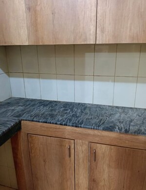 Kitchen in 1 BHK Villa at Aliganj – for Rent