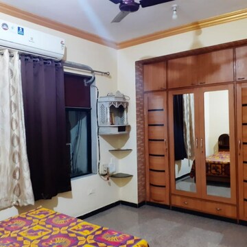 Living Room in 2 BHK Apartment at Kopar Khairane – for Rent