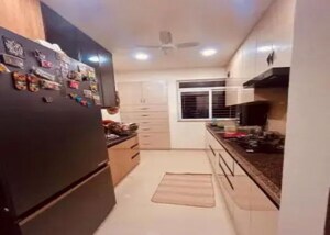 Kitchen in 2 BHK Apartment at Puraniks City Reserva, Ghodbunder Road – for Rent