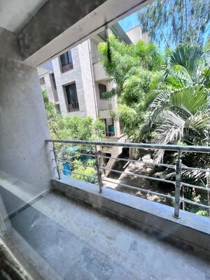 Balcony in 1 BHK Apartment at Wadgaon Sheri – for Rent