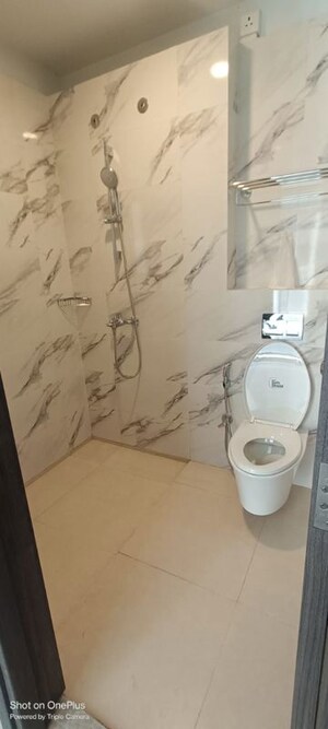 Bathroom in 2 BHK Apartment at Risland The Icon, Dhokali – for Rent