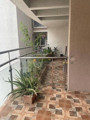 Balcony in 1 BHK Apartment at Amanora Adreno Towers, Hadapsar – for Rent