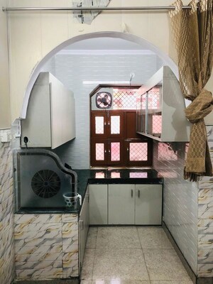 Kitchen in 1.5 BHK Builder Floor at Nawada – for Sale