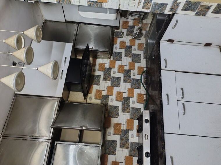 Kitchen, panchsheel vihar 1 Bedroom 500 Sq.Ft. Builder Floor In Panchsheel Vihar Delhi 9758944
