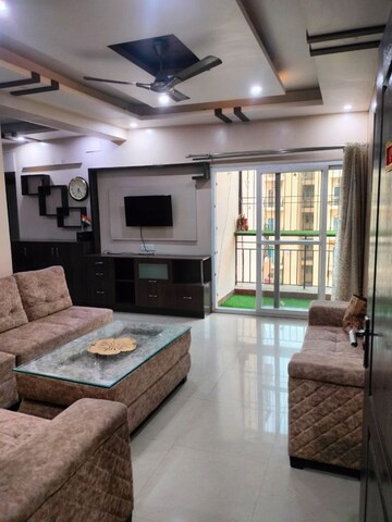 Living Room in 3 BHK Apartment at Aims Golf City, Sector 75 – for Sale