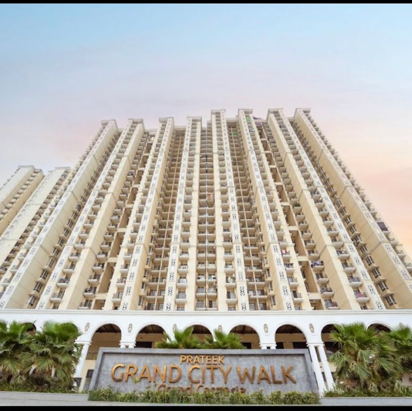 3 BHK + Study Room 1380 Sq.Ft. Apartment in Prateek Grand City