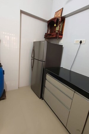 Kitchen in 1 BHK Apartment at Majiwada – for Sale