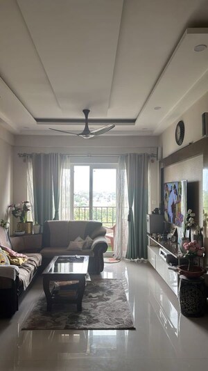 Living Room in 2 BHK Apartment at SKAV Aastha, Mahalakshmipuram – for Rent