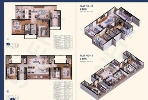 Floor Plan in 2 BHK Apartment at Borivali West – for Sale