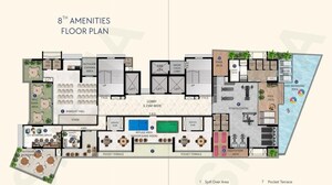 Floor Plan in 2 BHK Apartment at Borivali West – for Sale
