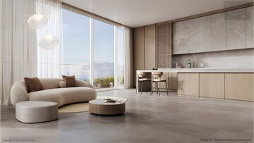 Living Room in 2 BHK Apartment at Birla Evam, Manjri Budruk – for Sale