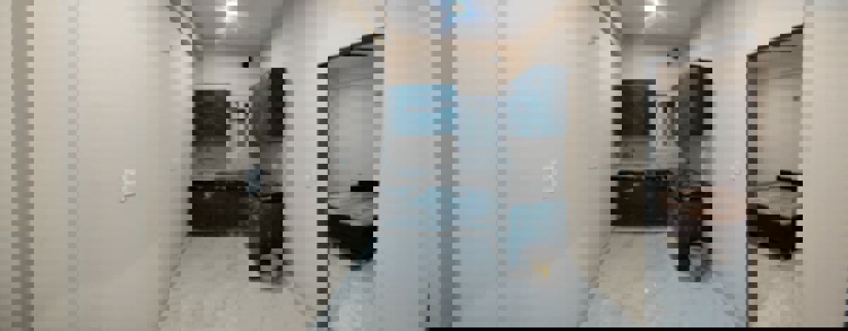 Kitchen in 1 BHK Independent House at Dharam Colony – for Rent