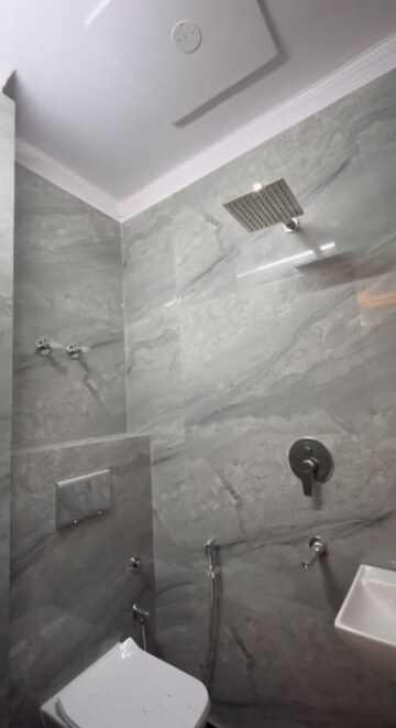Bathroom in 3 BHK Builder Floor at Mahavir Enclave 1 – for Sale