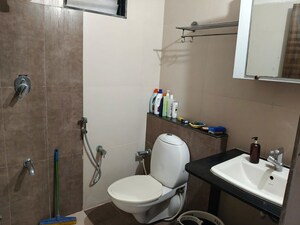 Bathroom in 2 BHK Apartment at Satellite – for Rent