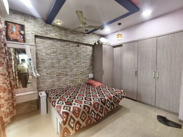 Bedroom in 2 BHK Apartment at Vihang Valley Phase 2, Kasarvadavali – for Rent