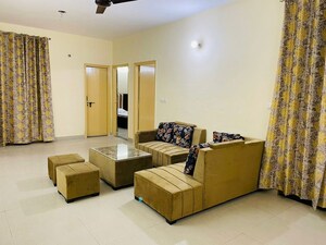 Living Room in 2 BHK Apartment at Omaxe Heights, Sector 86 – for Rent
