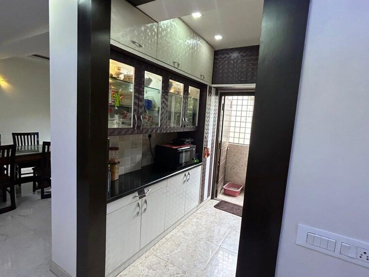 Kitchen, aj-residency-benson-town 3 Bedroom 2200 Sq.Ft. Builder Floor In Benson Town Bangalore 9759449