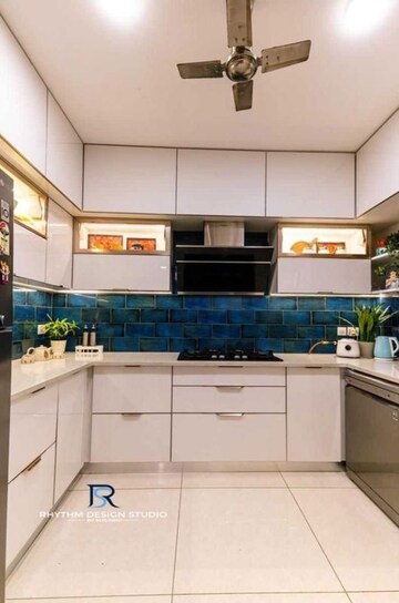 Kitchen in 3 BHK Apartment at Aparna Sarovar Zenith, Nallagandla – for Sale