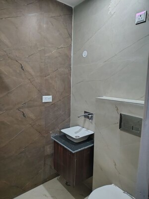 Bathroom in 3 BHK Builder Floor at Dhakoli – for Sale