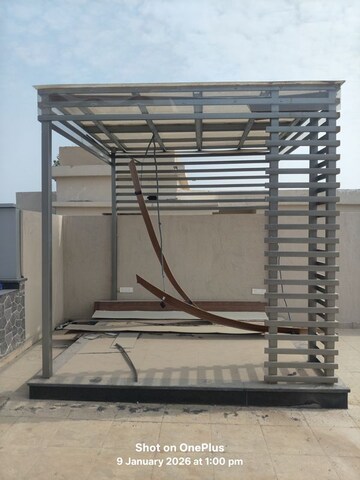 Staircase in 3.5 BHK Penthouse at Dhakoli – for Sale