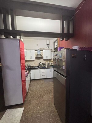 Kitchen in 3 BHK Builder Floor at Gyan Khand I – for Rent