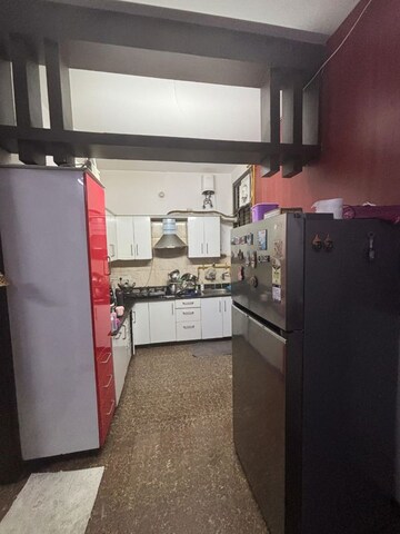 Kitchen in 3 BHK Builder Floor at Gyan Khand I – for Rent