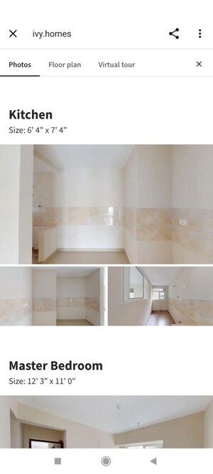 Kitchen in 3 BHK Apartment at SJR Hamilton Homes, Off Sarjapur Road – for Sale