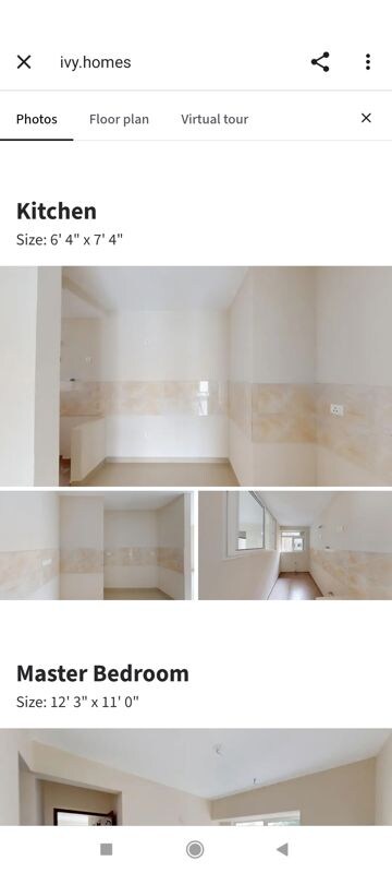 Kitchen in 3 BHK Apartment at SJR Hamilton Homes, Off Sarjapur Road – for Sale