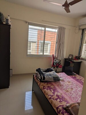 Bedroom in 2 BHK Apartment at Rajyog Vidya Vilas, Bavdhan – for Rent