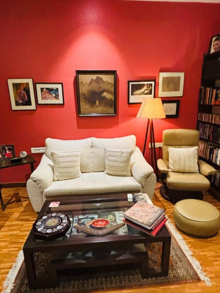 Living Room, metro-house-colaba 4 Bedroom 2400 Sq.Ft. Apartment In Colaba Mumbai 9759690