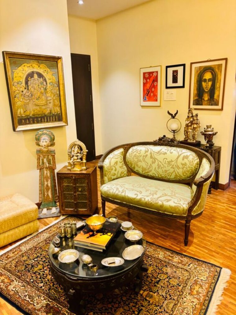 Living Room, metro-house-colaba 4 Bedroom 2400 Sq.Ft. Apartment In Colaba Mumbai 9759690