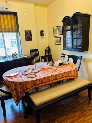 Dining area in 4 BHK Apartment at Metro House Colaba, Colaba – for Sale