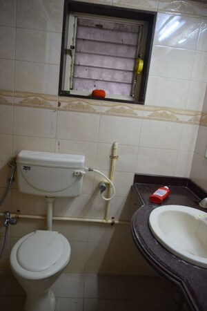 Bathroom in 1 BHK Apartment at Sarkar Tower, Mazgaon – for Rent