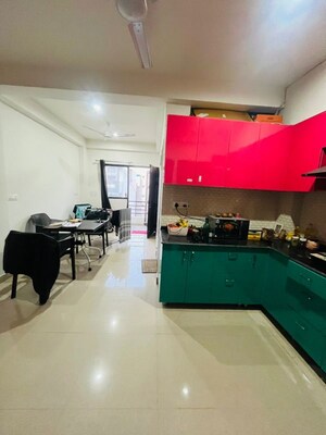 Kitchen in 1.5 BHK Builder Floor at Sector 46 – for Rent