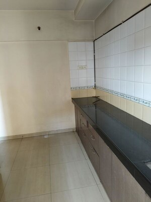 Kitchen in 3 BHK Apartment at Kesar Gardens, Kharghar – for Rent