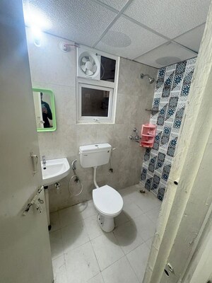 Bathroom in 2 BHK Apartment at Signature The Millennia 3, Sector 37d – for Rent