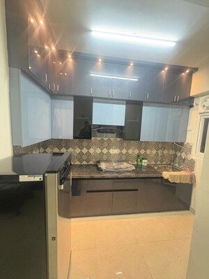 Kitchen in 2 BHK Apartment at Signature The Millennia 3, Sector 37d – for Rent