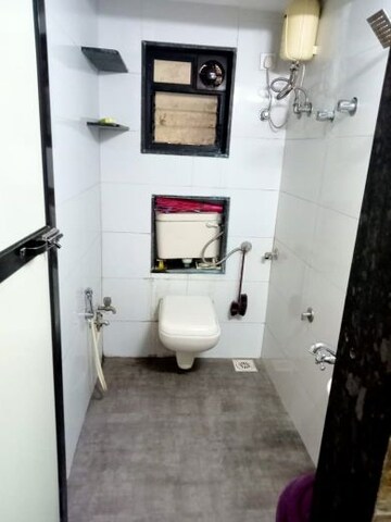 Bathroom in 1 RK Apartment at Bindra Complex, Andheri East – for Rent
