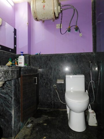 Bathroom in 3 BHK Builder Floor at East Of Kailash – for Sale