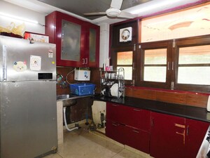 Kitchen in 3 BHK Builder Floor at East Of Kailash – for Sale