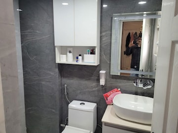 Bathroom in 1 BHK Apartment at Aditya Celebrity Homes, Sector 76 – for Rent