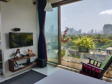 Balcony in 3 BHK Apartment at DB Orchid Turf View, Mahalaxmi – for Rent