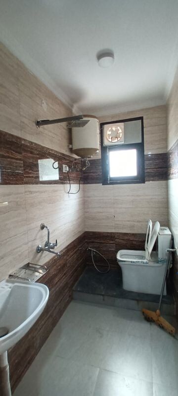 Attached Bathroom in 3 BHK Builder Floor at Greater Kailash I – for Sale