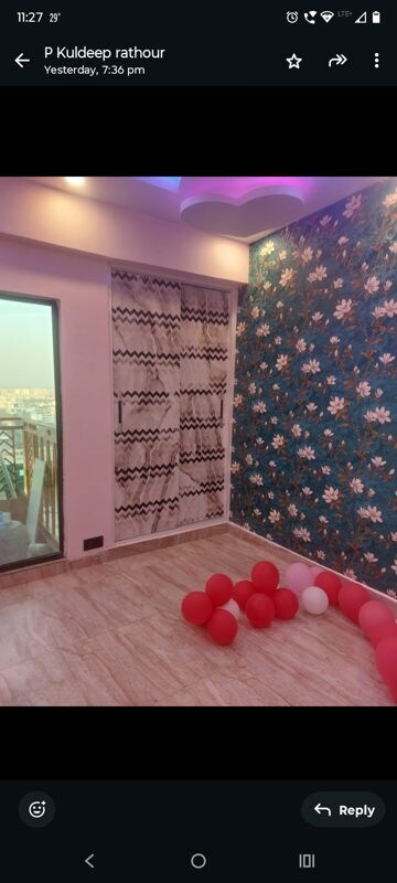 Bedroom in 3 BHK Apartment at Migsun Kiaan, Vasundhara Sector 14 – for Rent