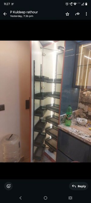 Staircase in 3 BHK Apartment at Migsun Kiaan, Vasundhara Sector 14 – for Rent