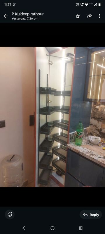 Staircase in 3 BHK Apartment at Migsun Kiaan, Vasundhara Sector 14 – for Rent