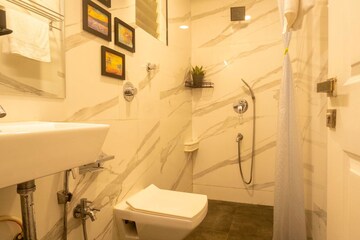 Bathroom in 2 BHK Builder Floor at Shyam Nagar – for Sale