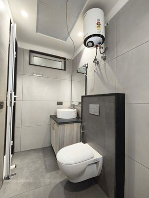 Bathroom in Studio Builder Floor at Sector 46 – for Rent